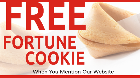 Free Fortune Cookie When You Mention Our Website